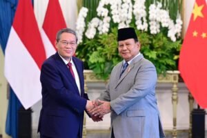 Pertemuan Presiden Prabowo  PM Li Qiang Dorong Industrialisasi Energi Berkelanjutan