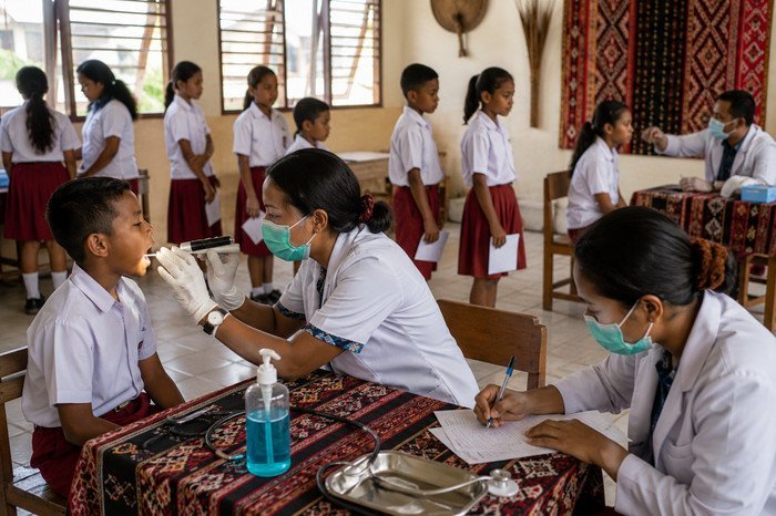 Pemeriksaan Fisik dan Kejiwaan dalam CKG Sekolah adalah Investasi SDM Nasional