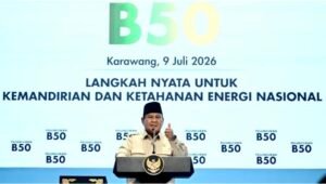 Resmikan Biodiesel B50, Presiden Prabowo Tegaskan Komitmen Swasembada Energi