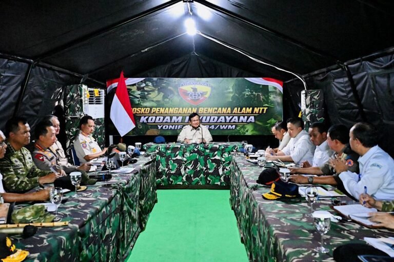 Pemerintah Presiden Percepat Pemulihan Penyintas Gempa NTT Secara Terpadu
